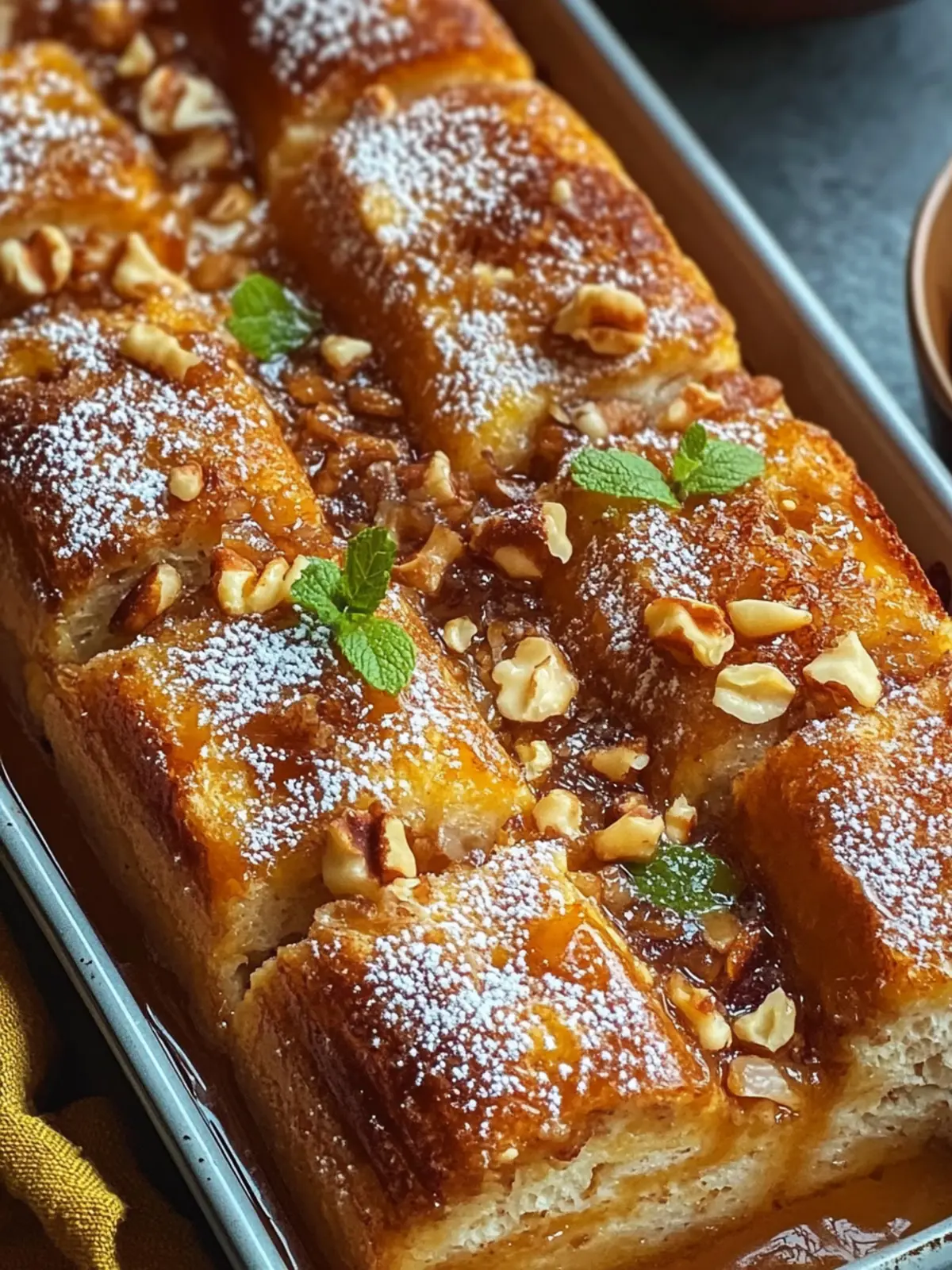 Baklava French Toast Bake