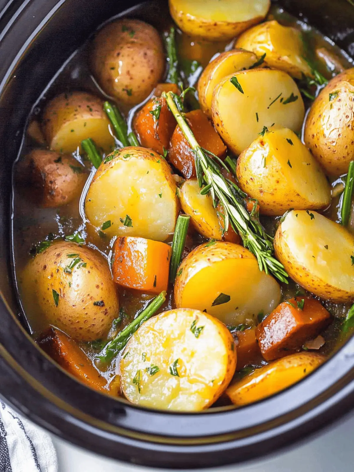 Crockpot Swamp Potatoes