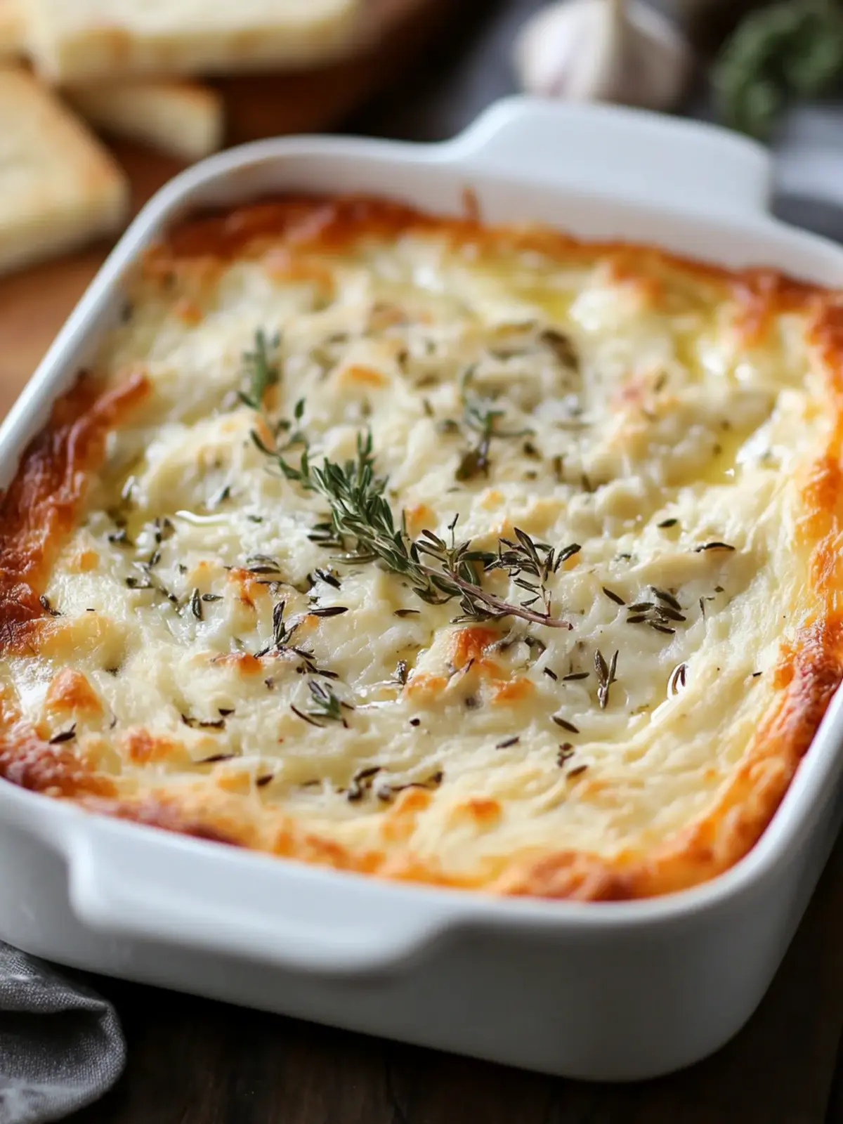 Cheesy Garlic Herb Dip