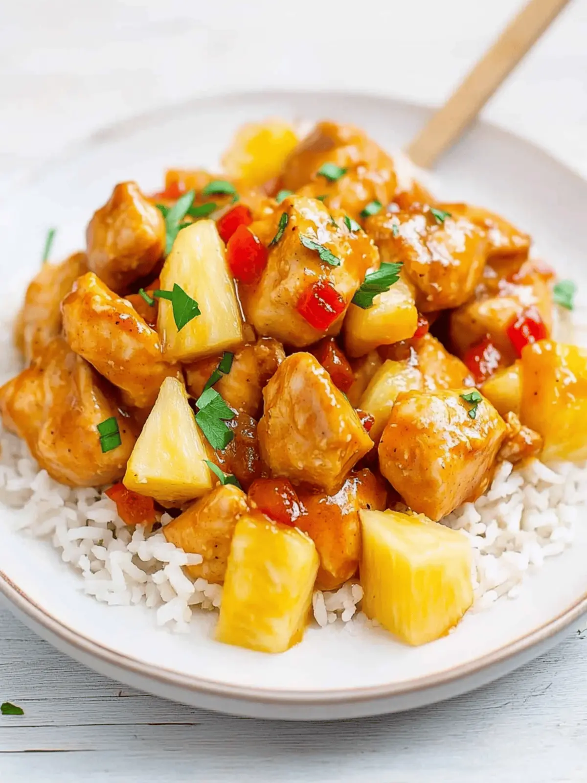 Slow Cooker Hawaiian Chicken with Pineapple