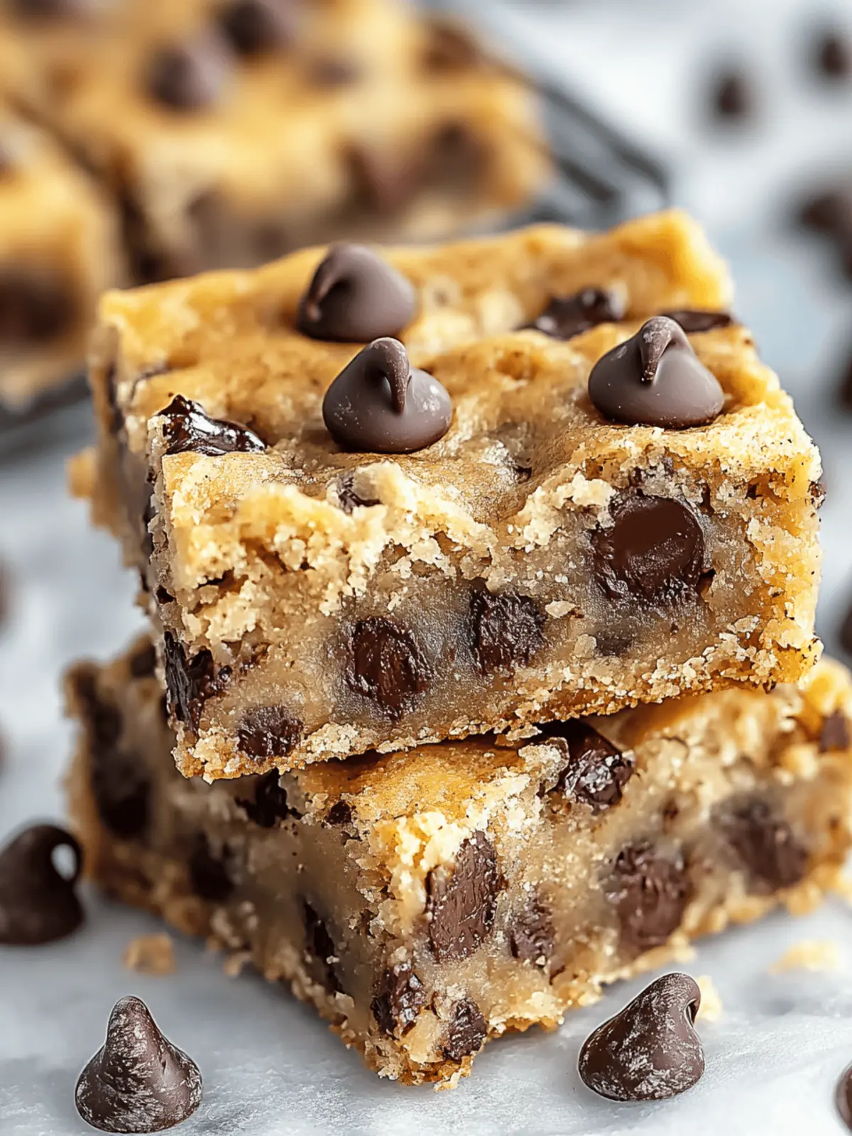 Banana Chocolate Chip Bars