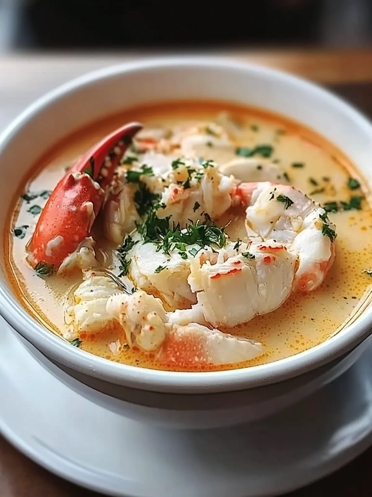 Crab Soup with Lump Crab