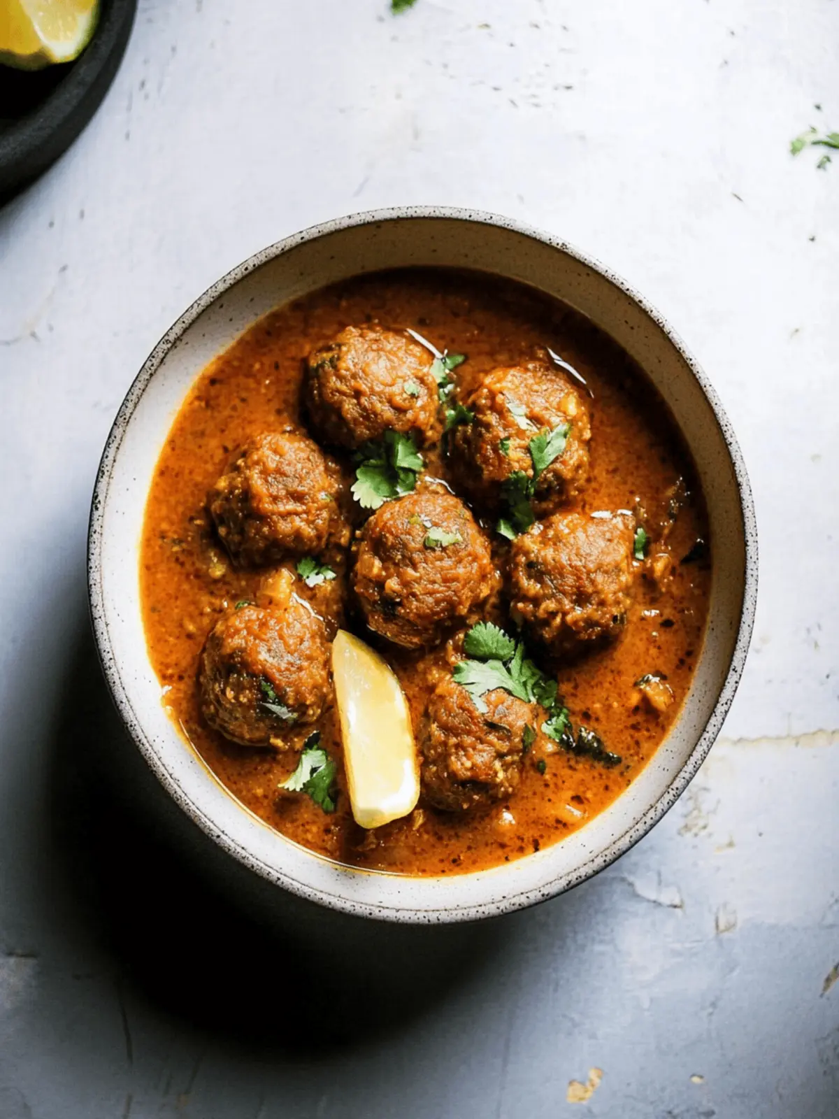 Meatball Curry | Kofta Curry