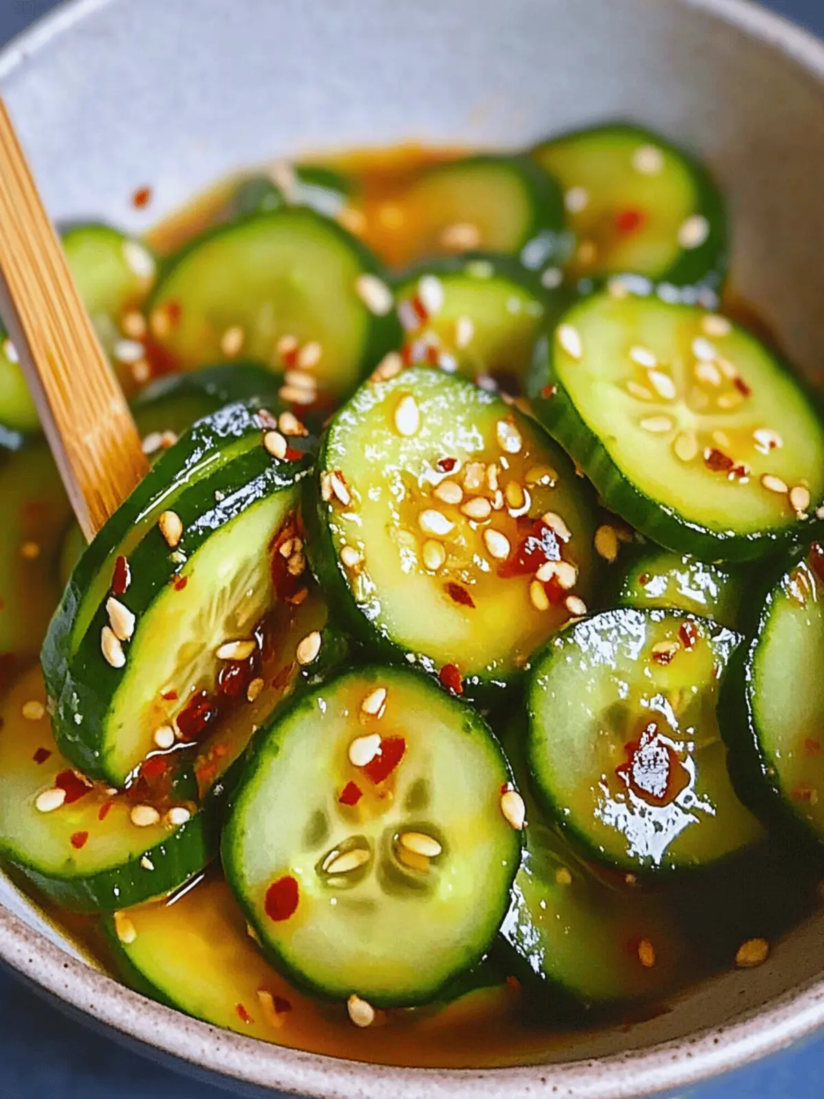 Easy Asian Cucumber Salad