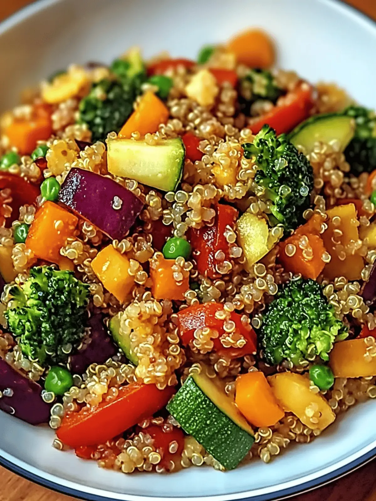 Quick Quinoa & Veggie Stir-Fry