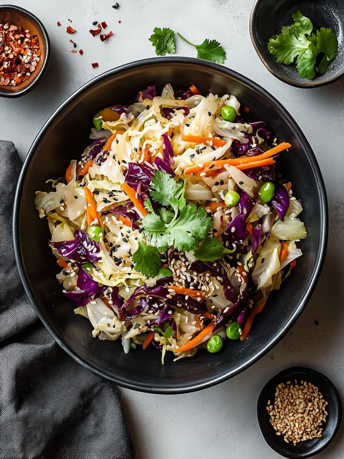 Asian Cabbage Stir Fry