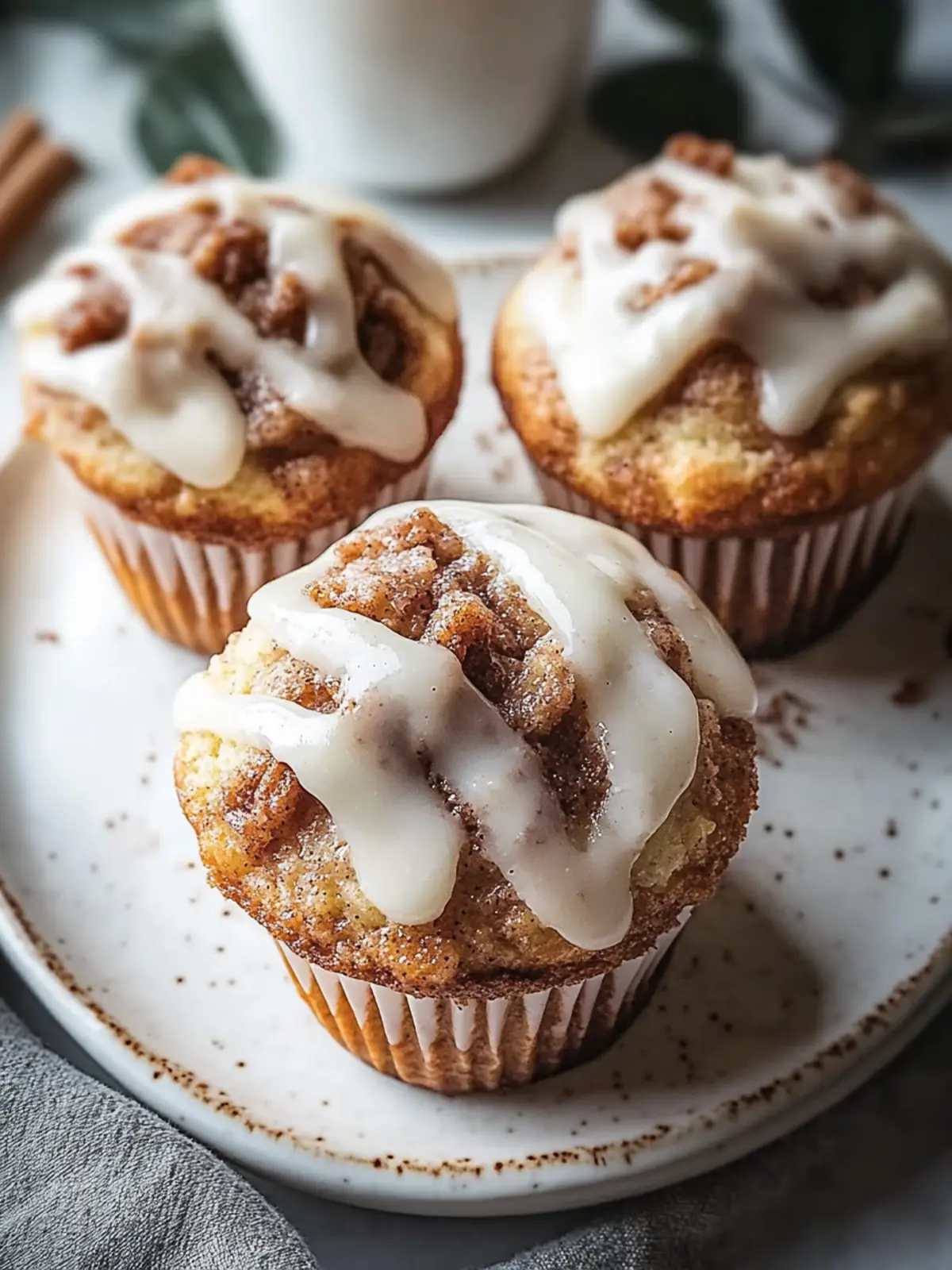 Cinnamon Roll Muffins