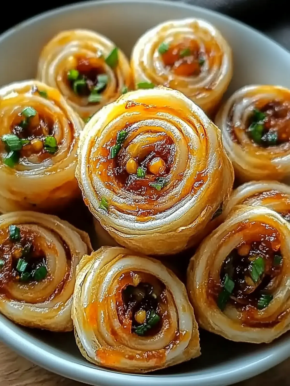 Pepper Jelly Air Fryer Pinwheels