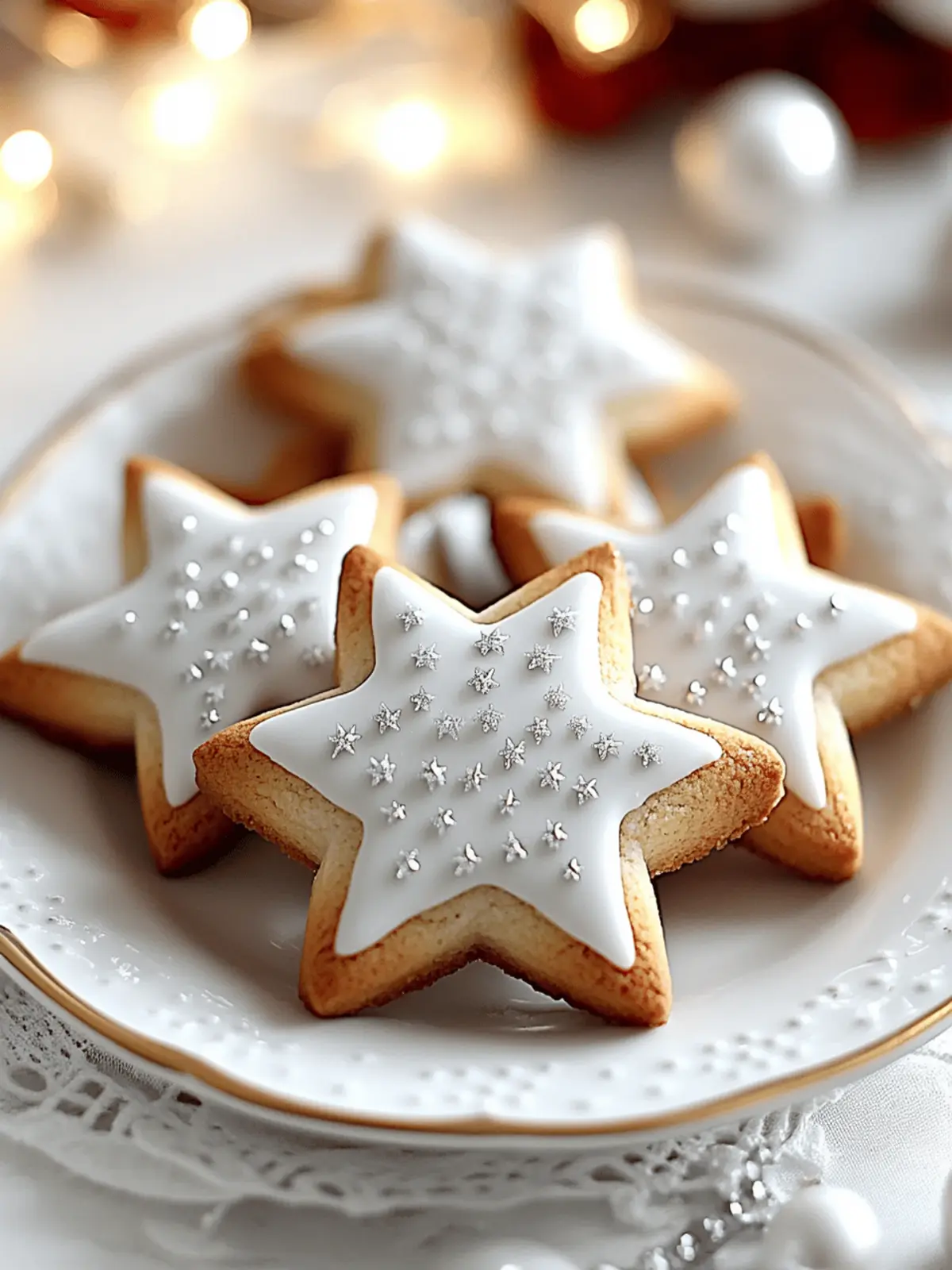 Twinkling Star Cookies