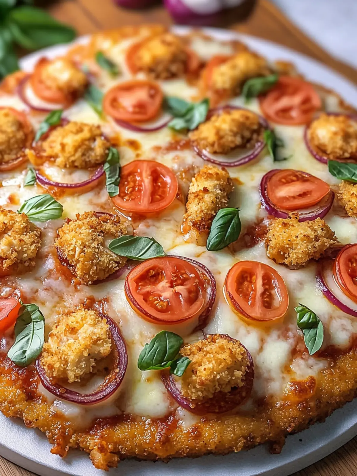Chicken Crust Pizza Recipe