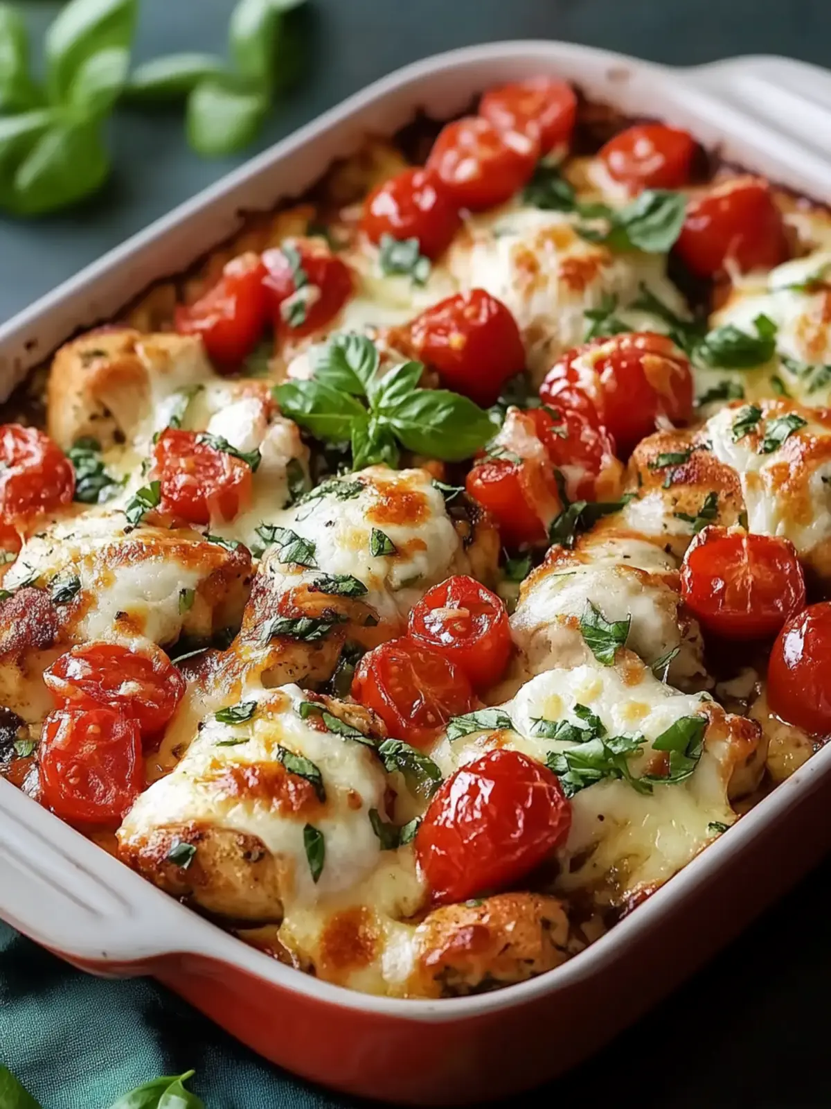 Bruschetta Chicken Bake