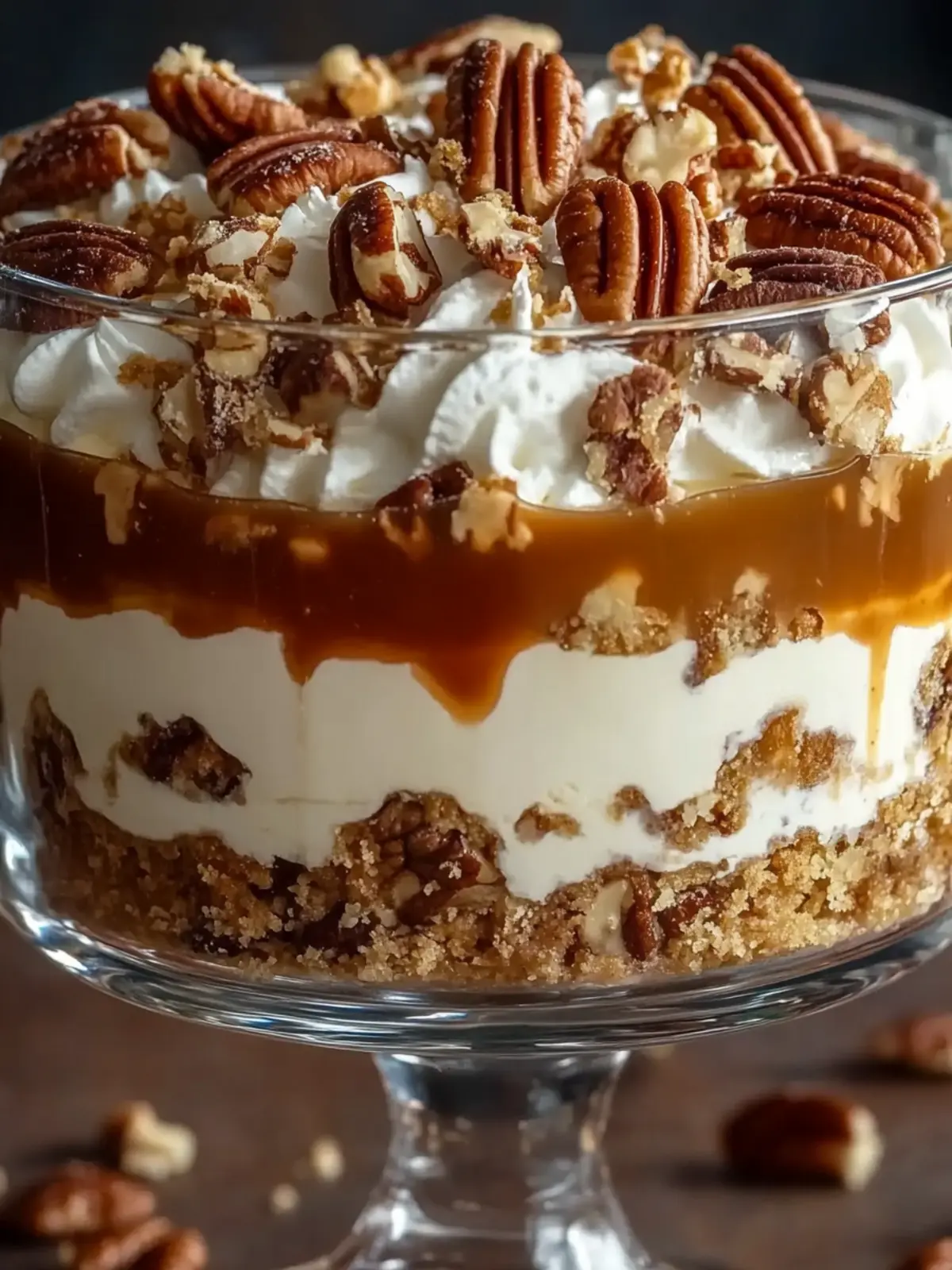 Pecan Pie Cheesecake Trifle