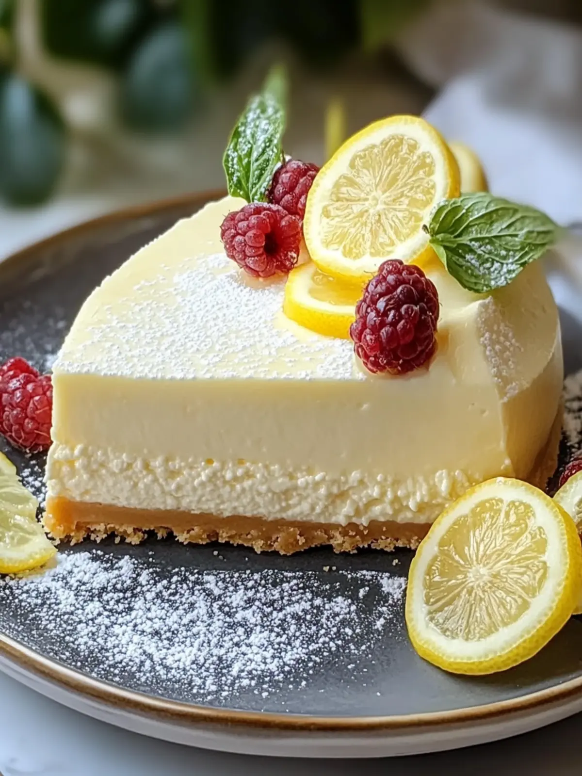 Lemon Cheesecake Delight