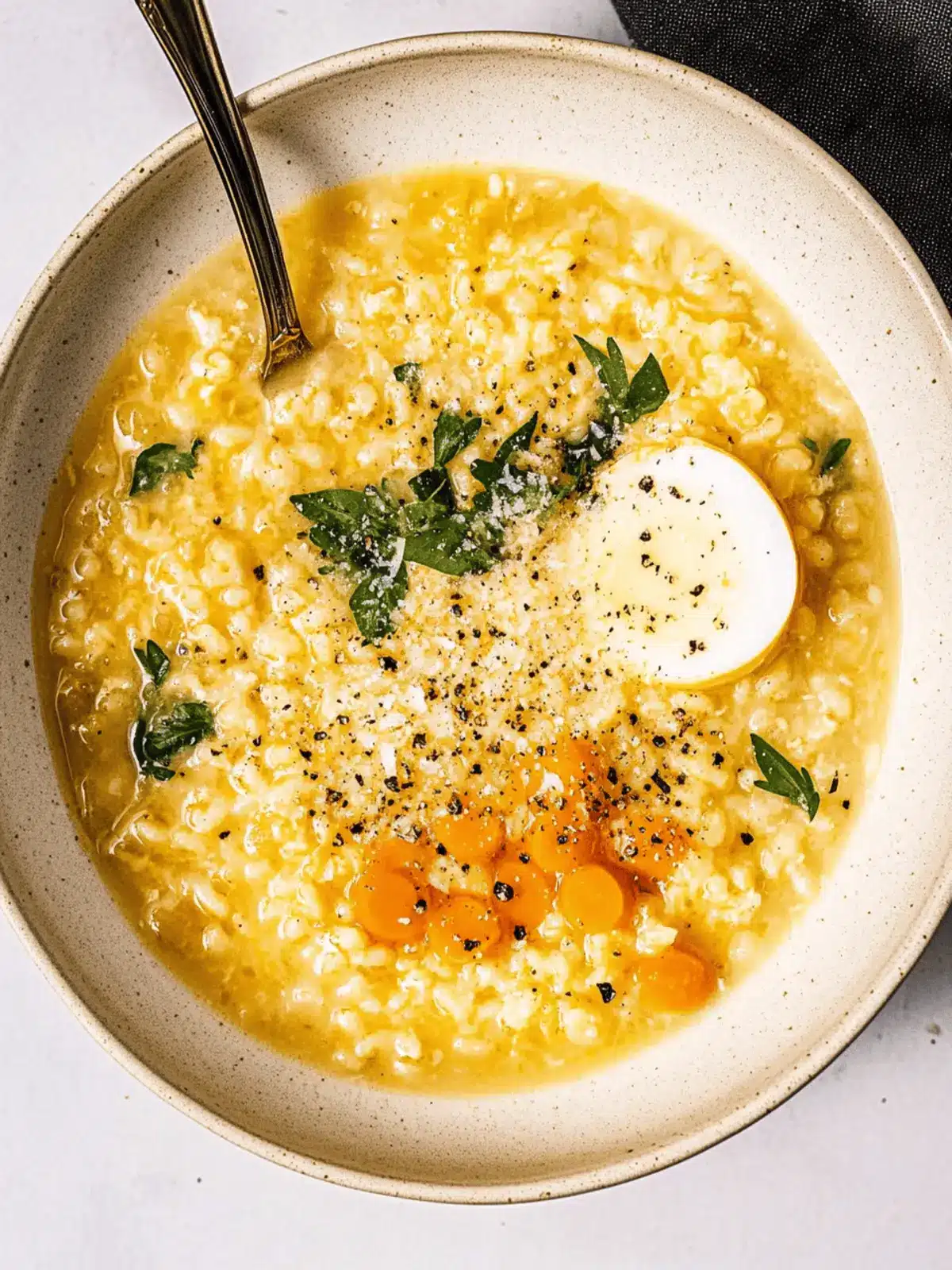 Pastina Soup with Egg (Italian Penicillin)