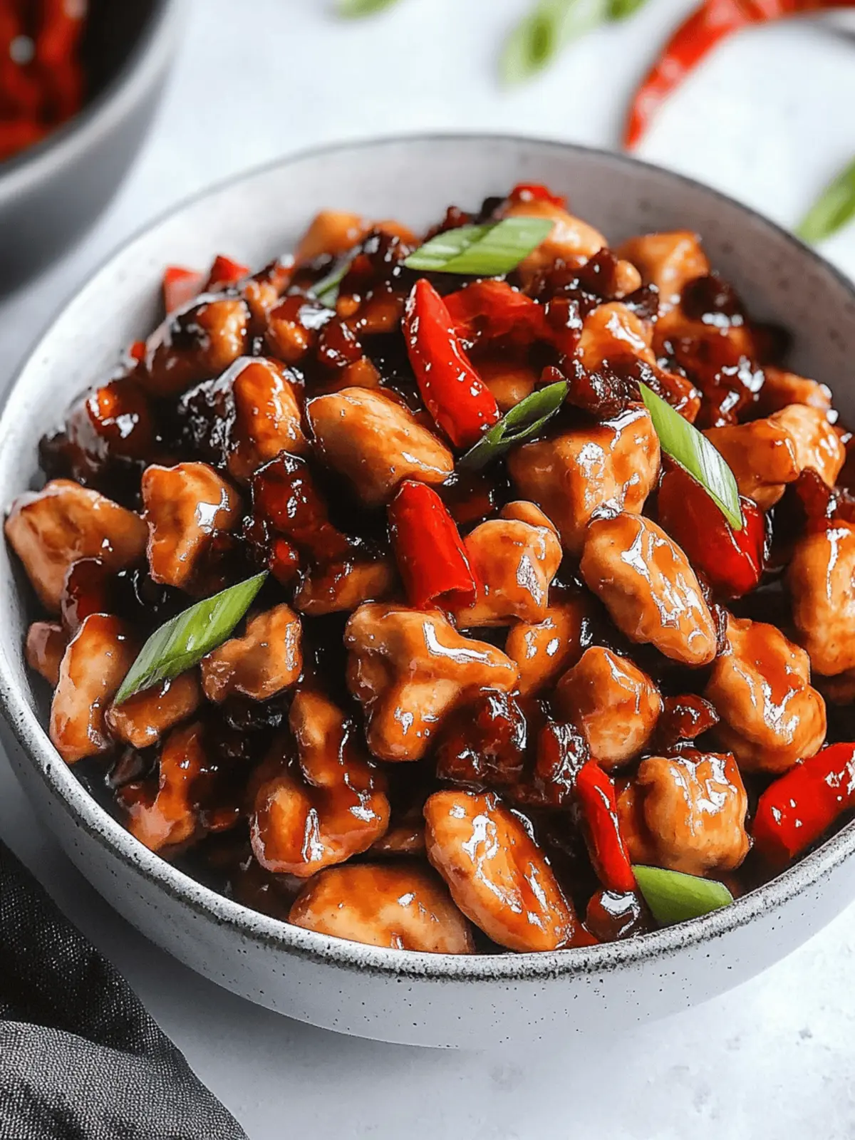 Quick Kung Pao Chicken