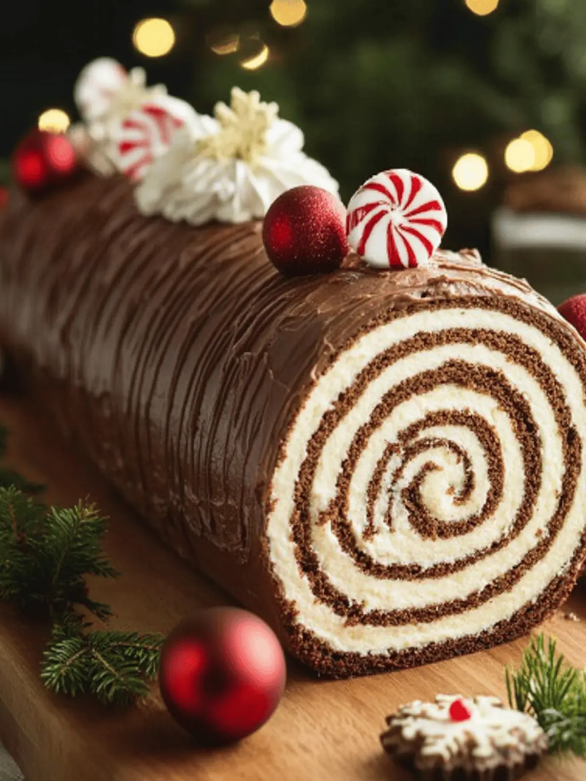 Yule Log Cake (Bûche de Noël): A Festive Holiday Classic
