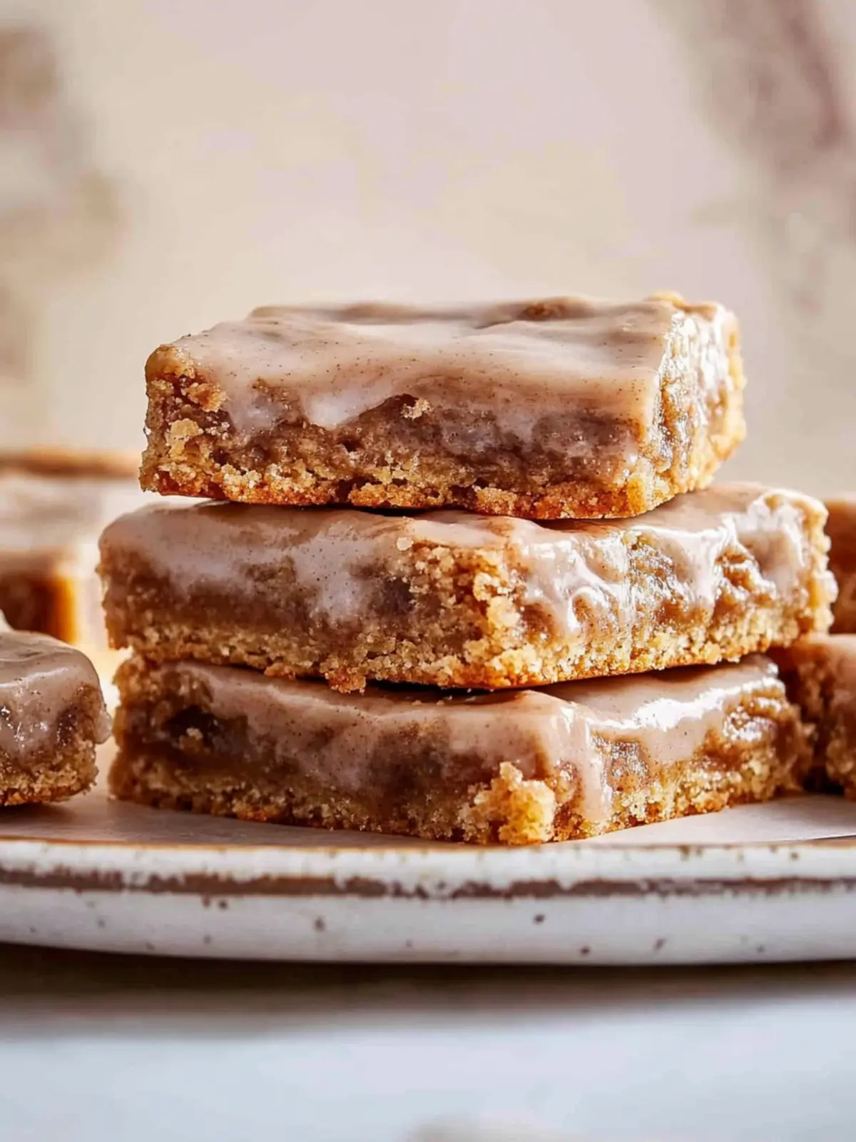 Chewy Cinnamon Roll Bars