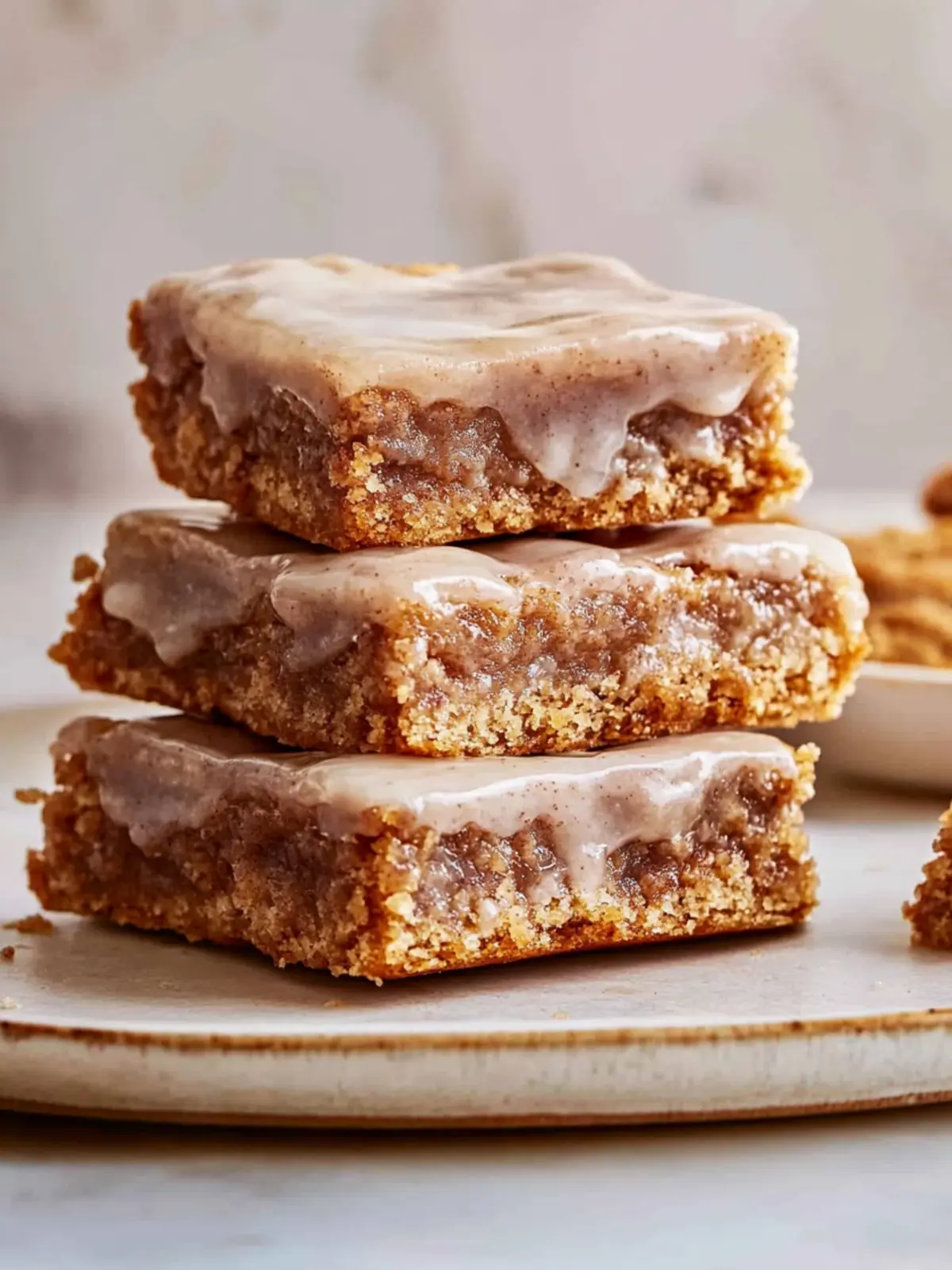 Chewy Cinnamon Roll Bars