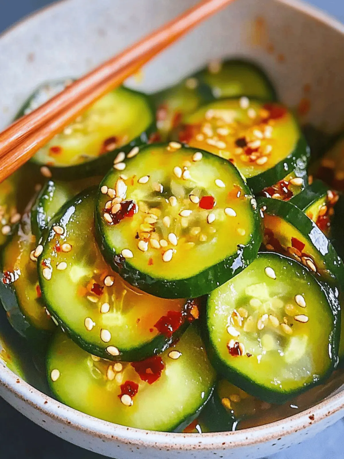 Easy Asian Cucumber Salad