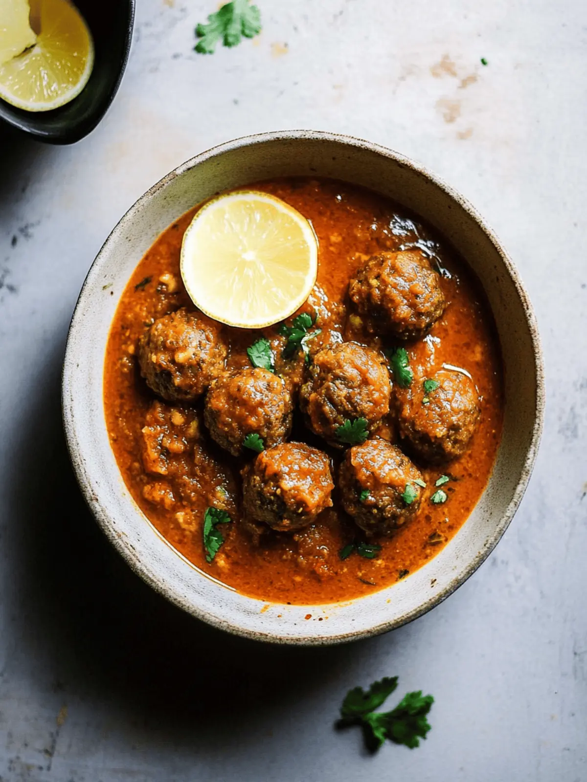 Meatball Curry | Kofta Curry