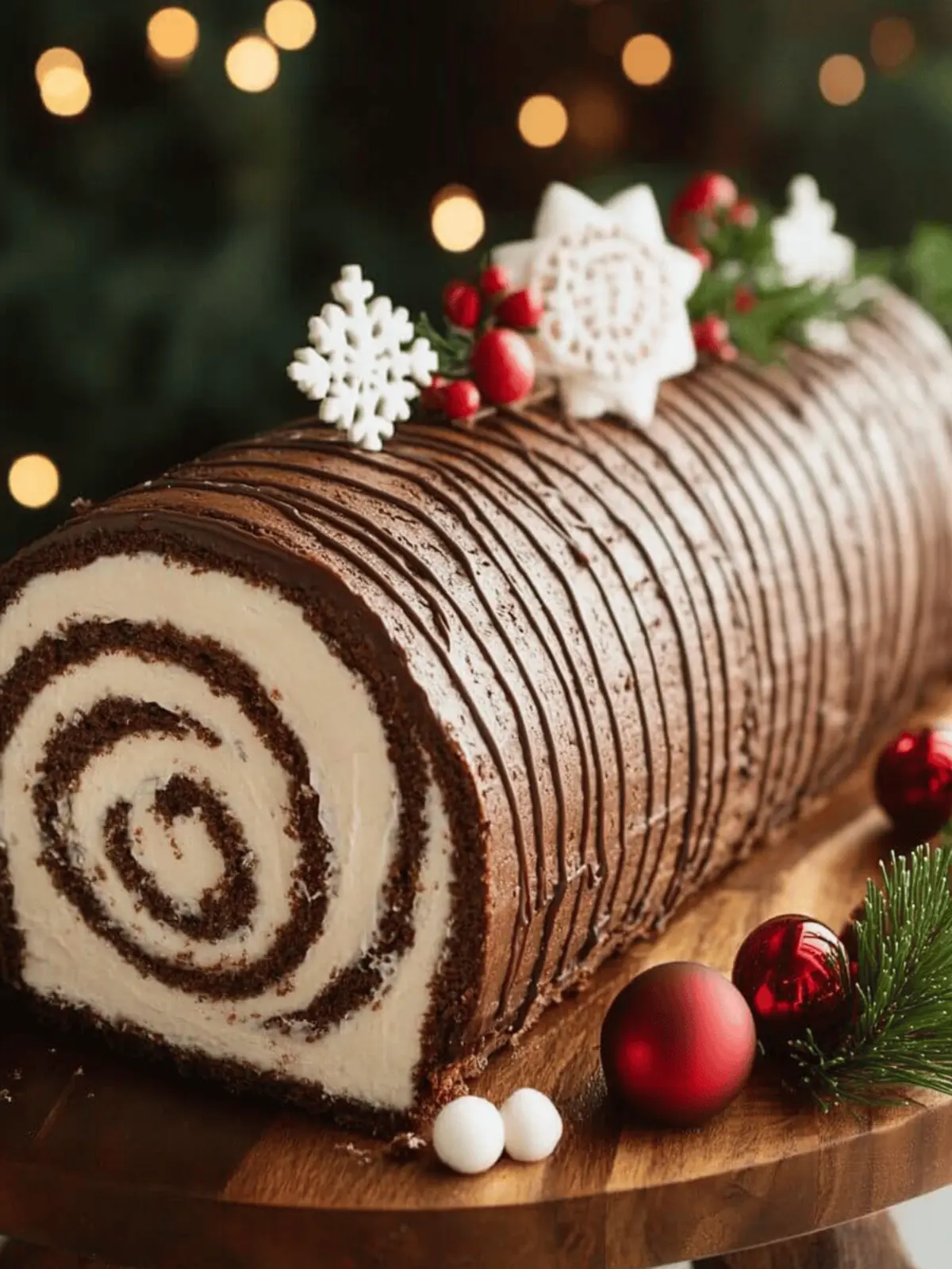 Yule Log Cake (Bûche de Noël): A Festive Holiday Classic