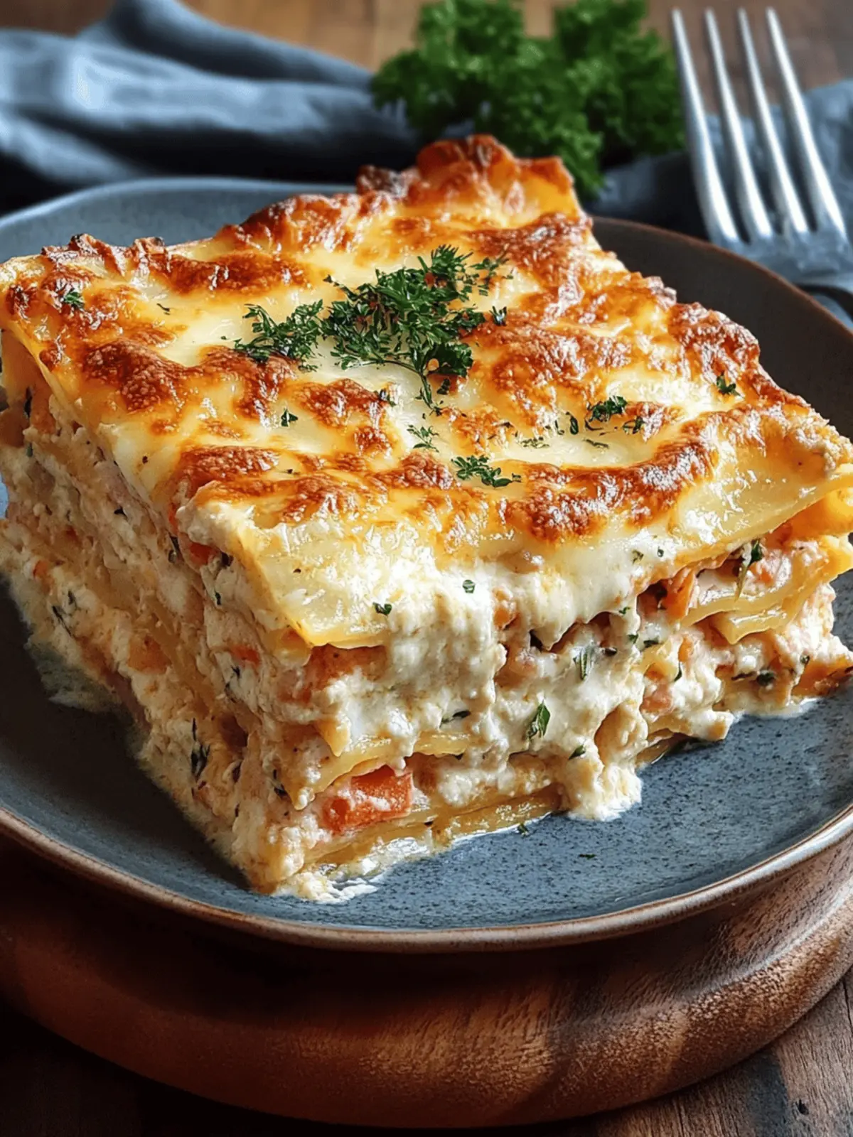 Seafood Lasagna Recipe