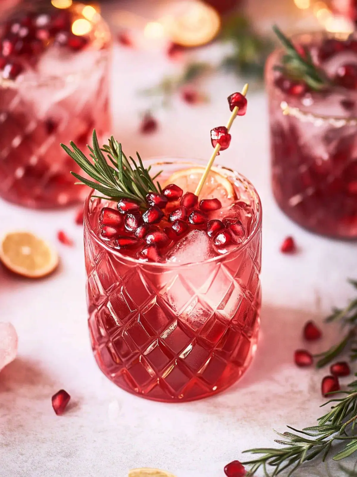 Pomegranate Gin Cocktail Recipe