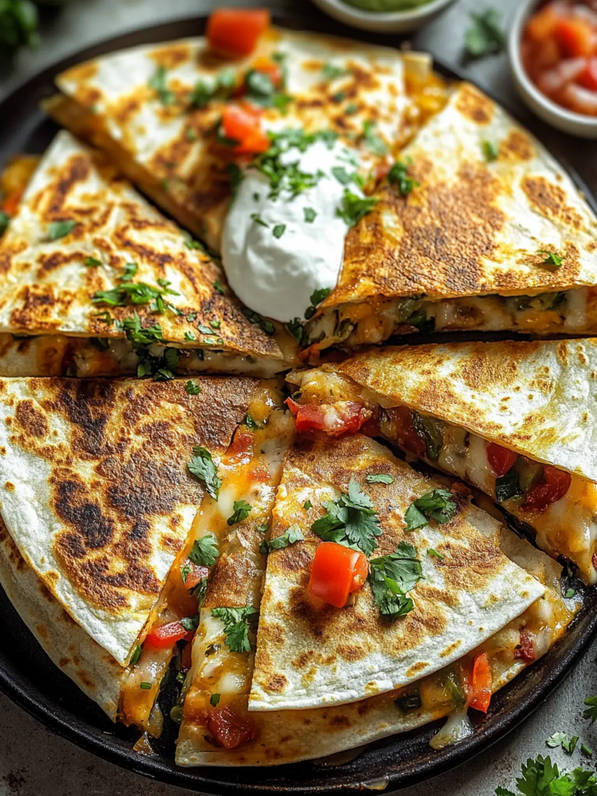 Sheet-Pan Quesadillas