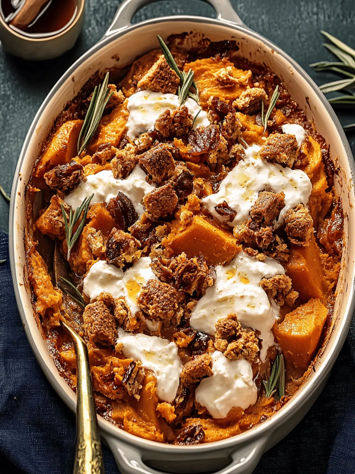 Southern Maple Sweet Potato Casserole