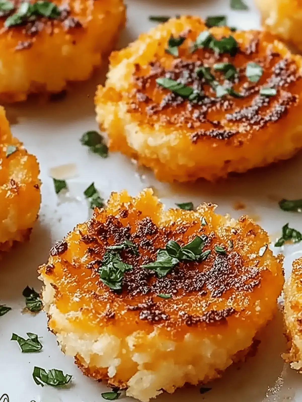 Crispy Smashed Carrots Bites