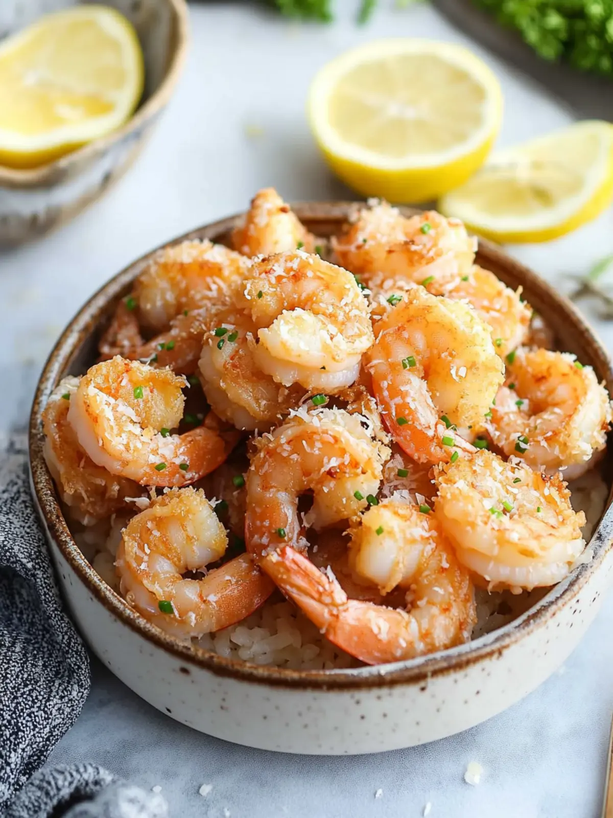 Creamy Coconut Shrimp Buffet Style