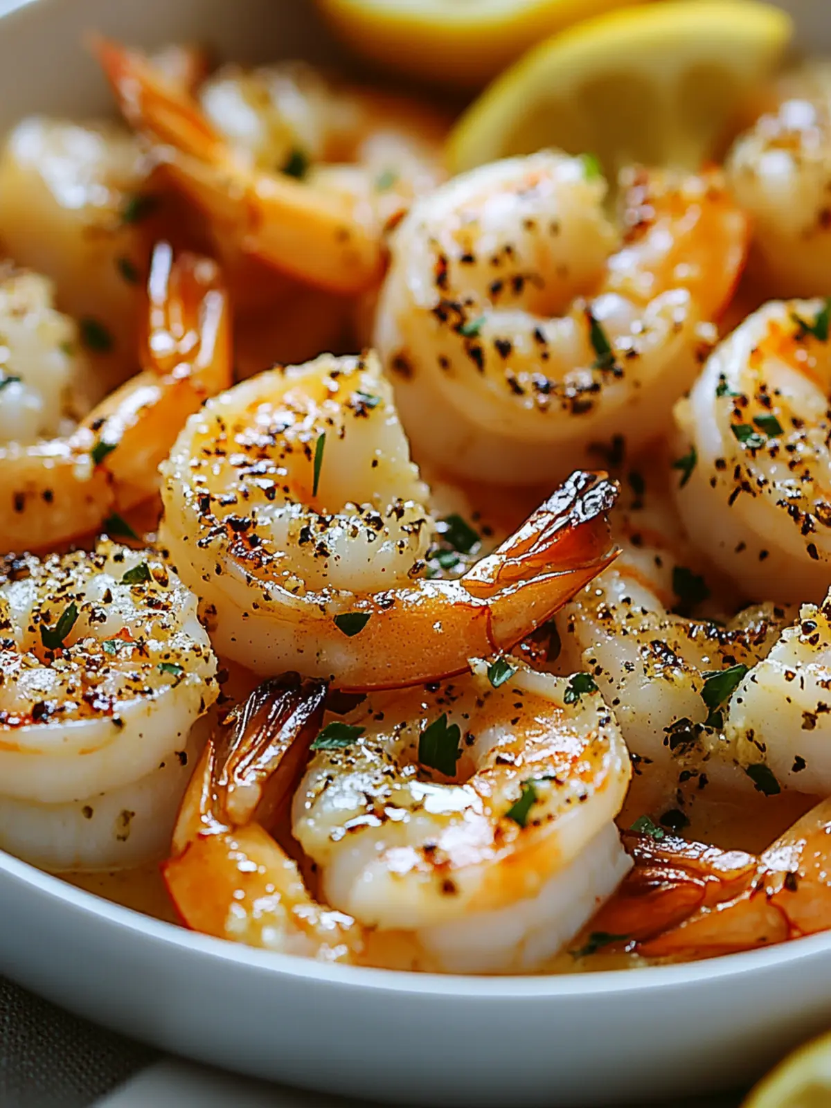 Baked Garlic Parmesan Shrimp
