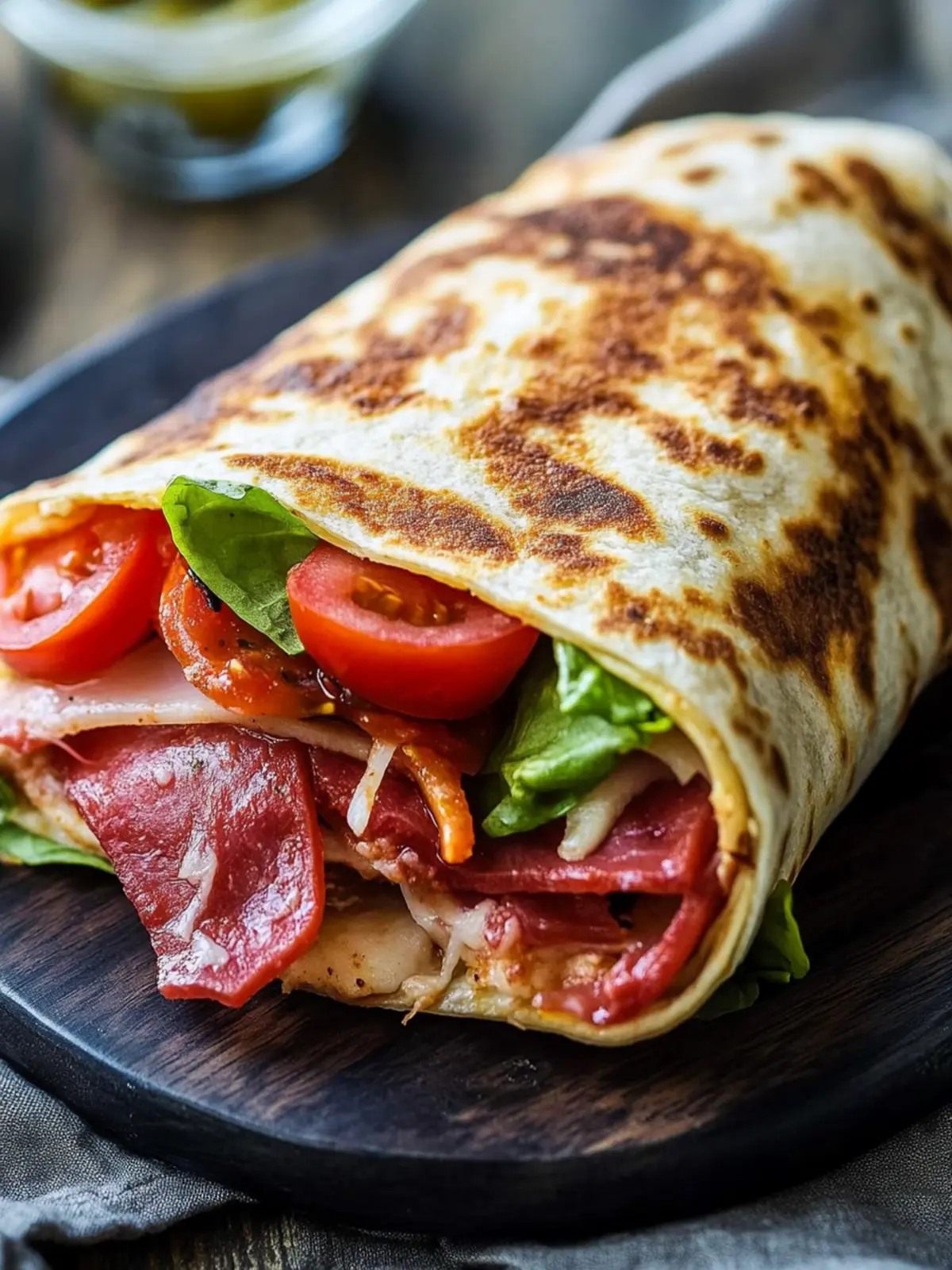 Low-Carb Italian Sub Wrap