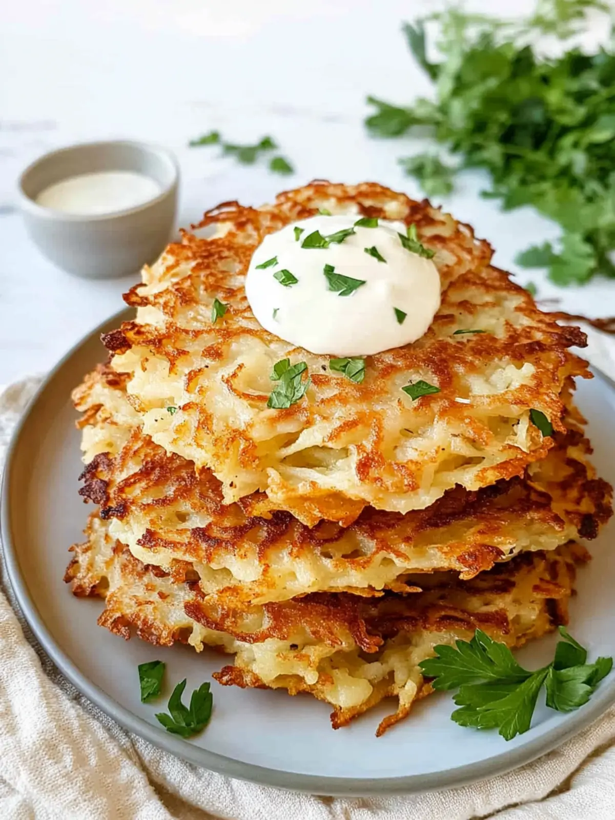 Grated Potato Fritters