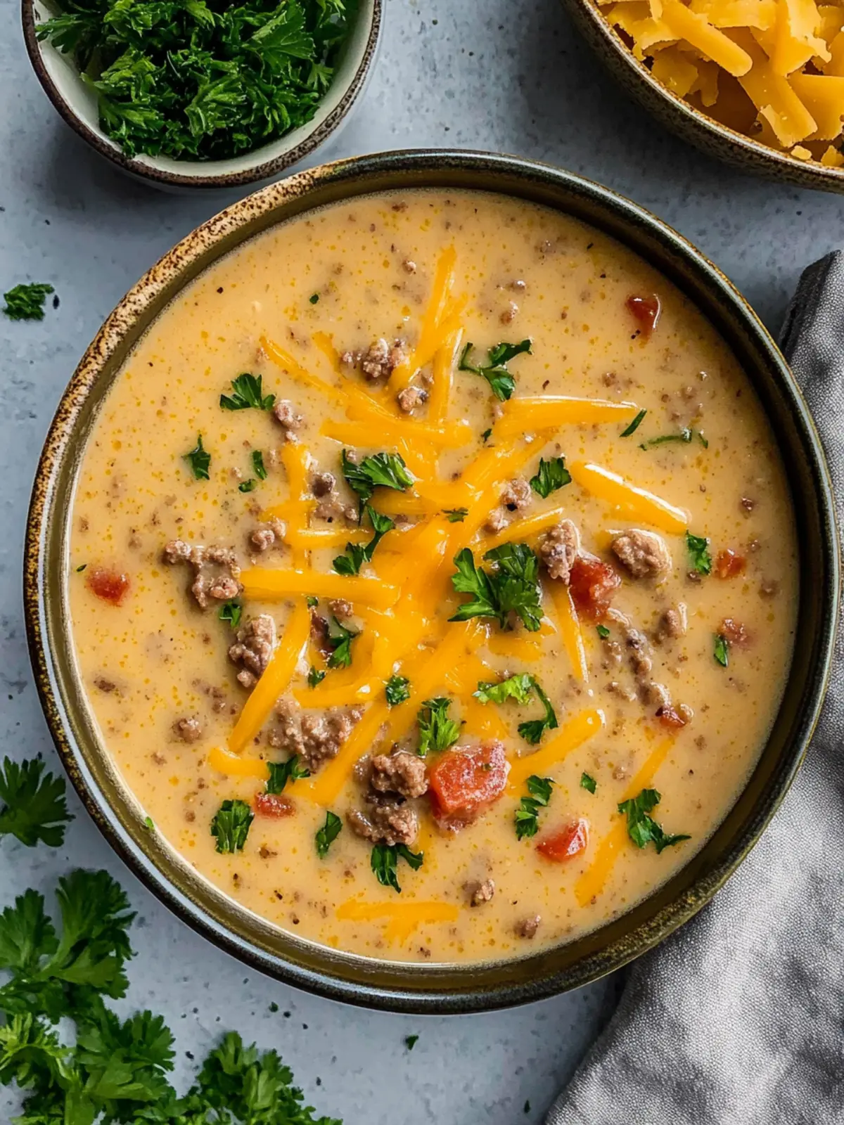 Cheeseburger Soup Recipe