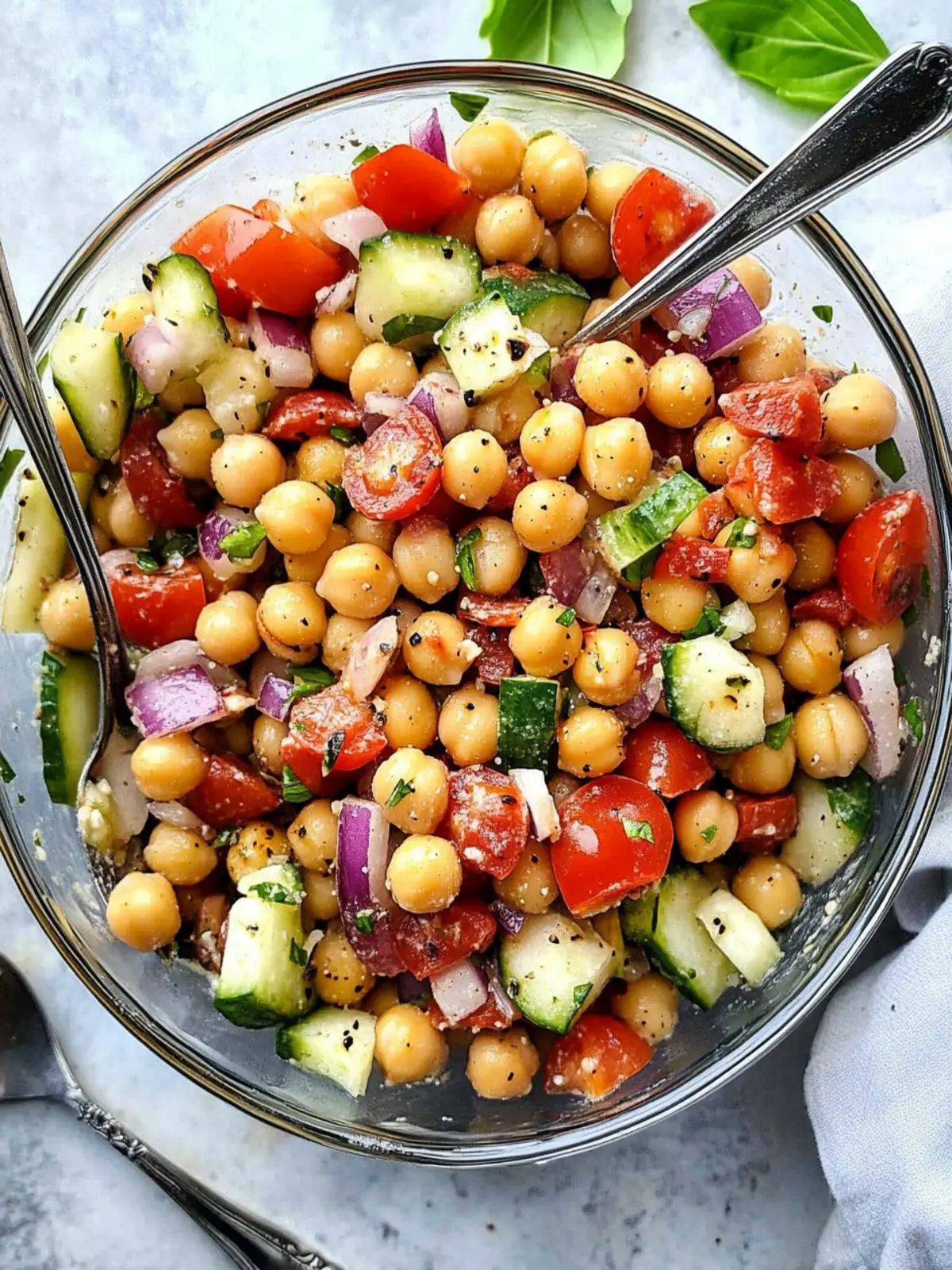 Italian Chickpea Salad