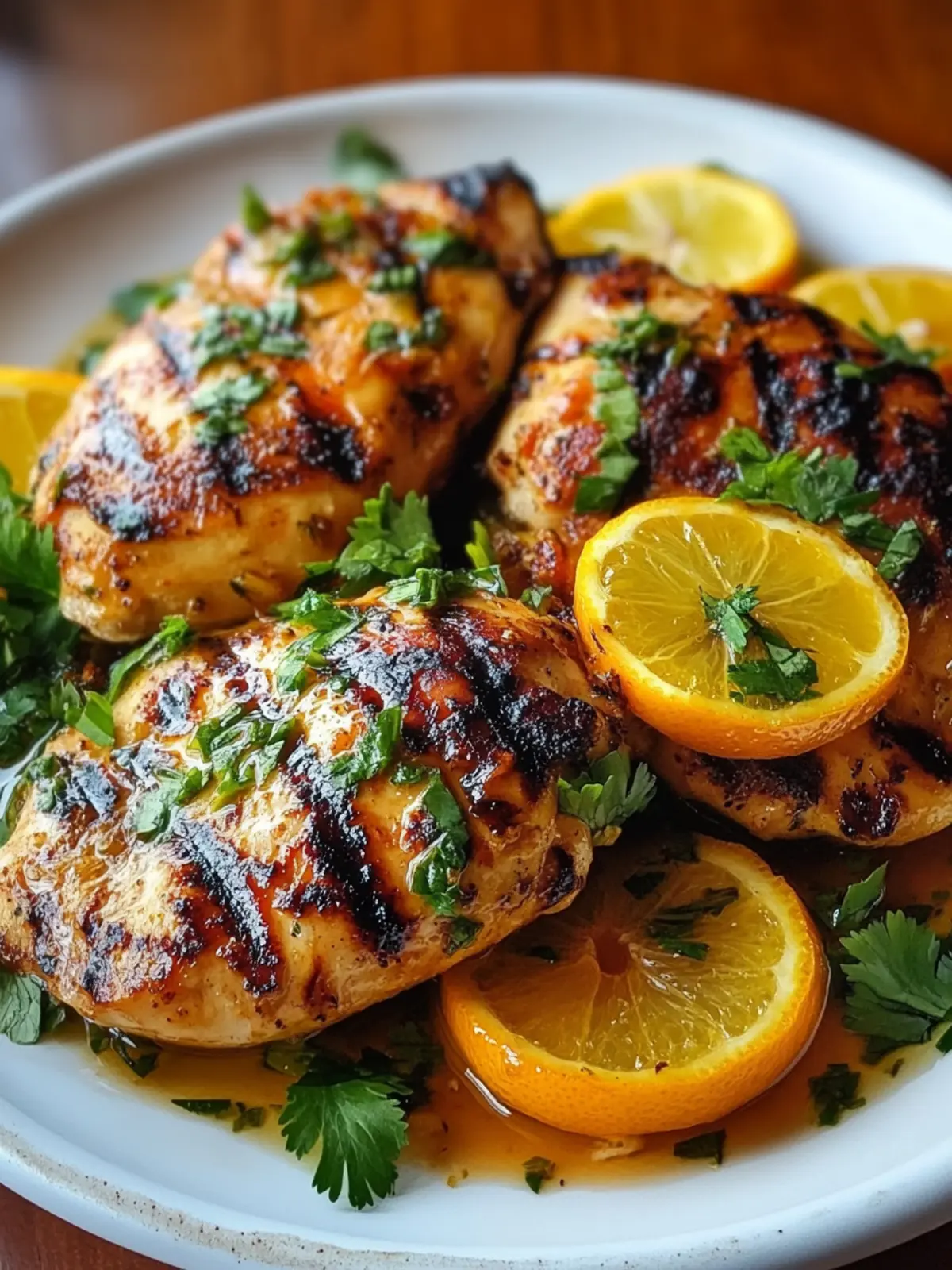 Key West Grilled Chicken with Tropical Citrus Marinade