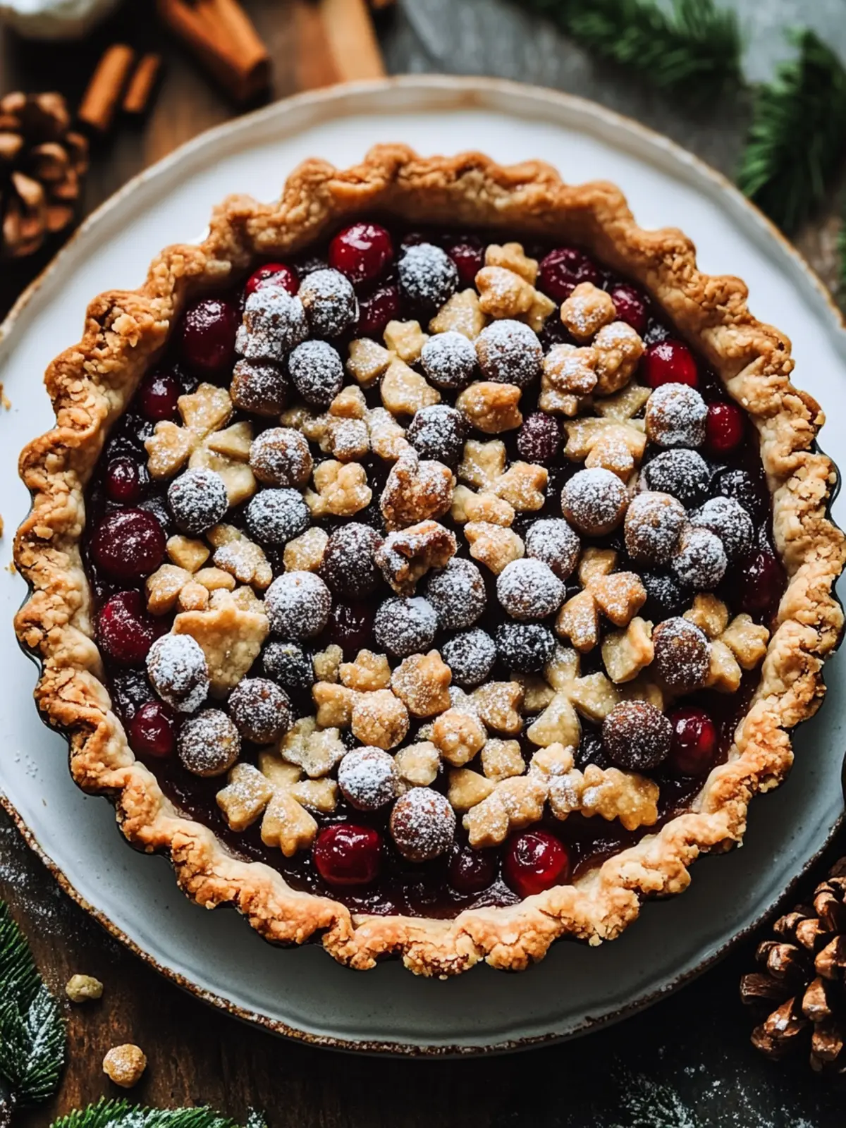 Vegan Keto Mince Pie Tart