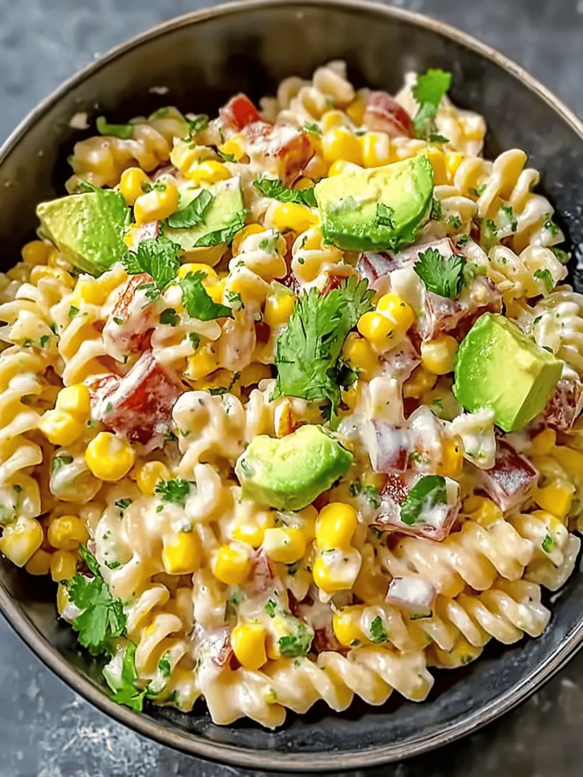 Mexican Street Corn Pasta Salad