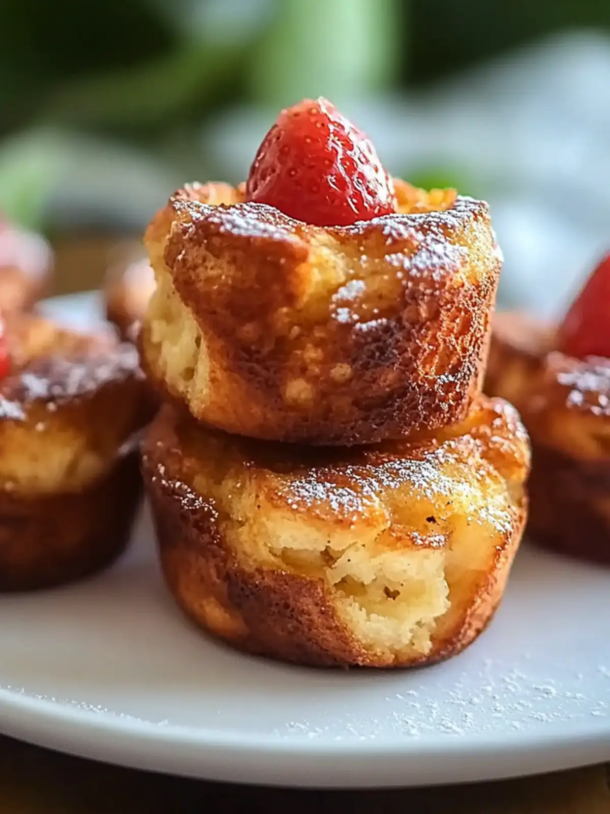 Protein French Toast Muffins