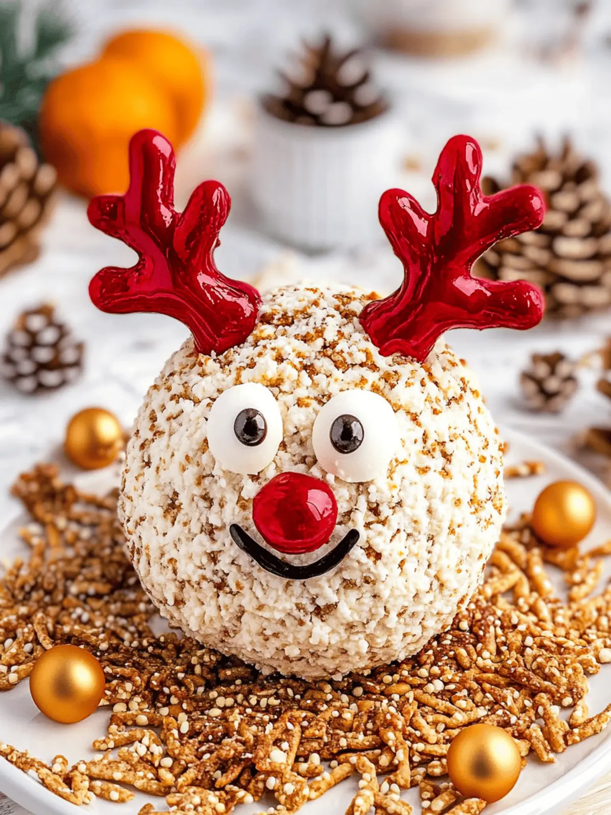 Reindeer Cheese Ball