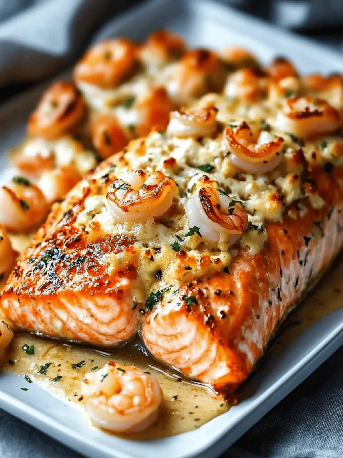 Shrimp Stuffed Salmon