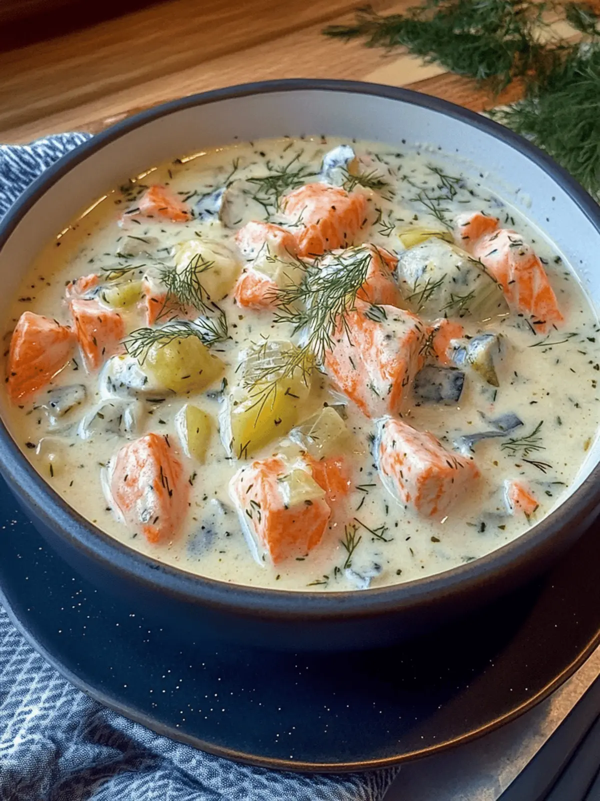 Lohikeitto (Finnish Salmon Soup)