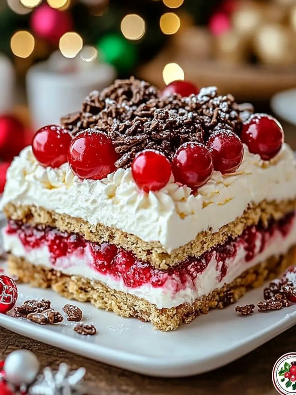 Christmas Dessert Lasagna