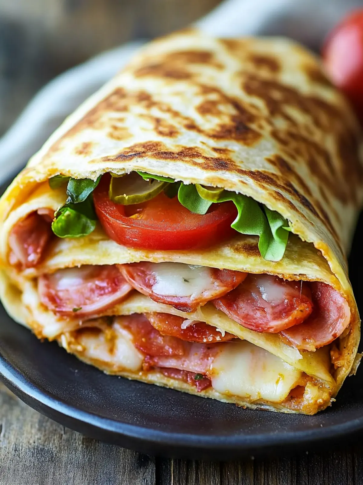 Low-Carb Italian Sub Wrap