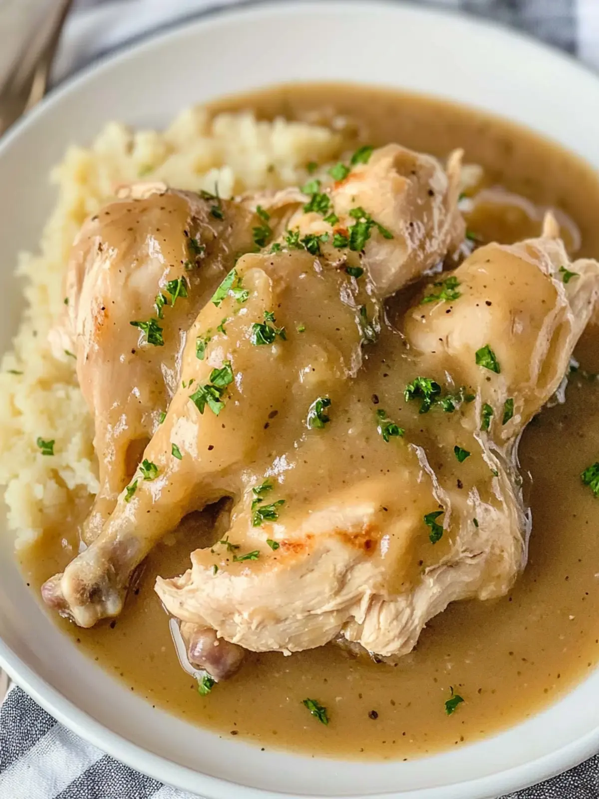 Instant Pot Chicken and Gravy Recipe