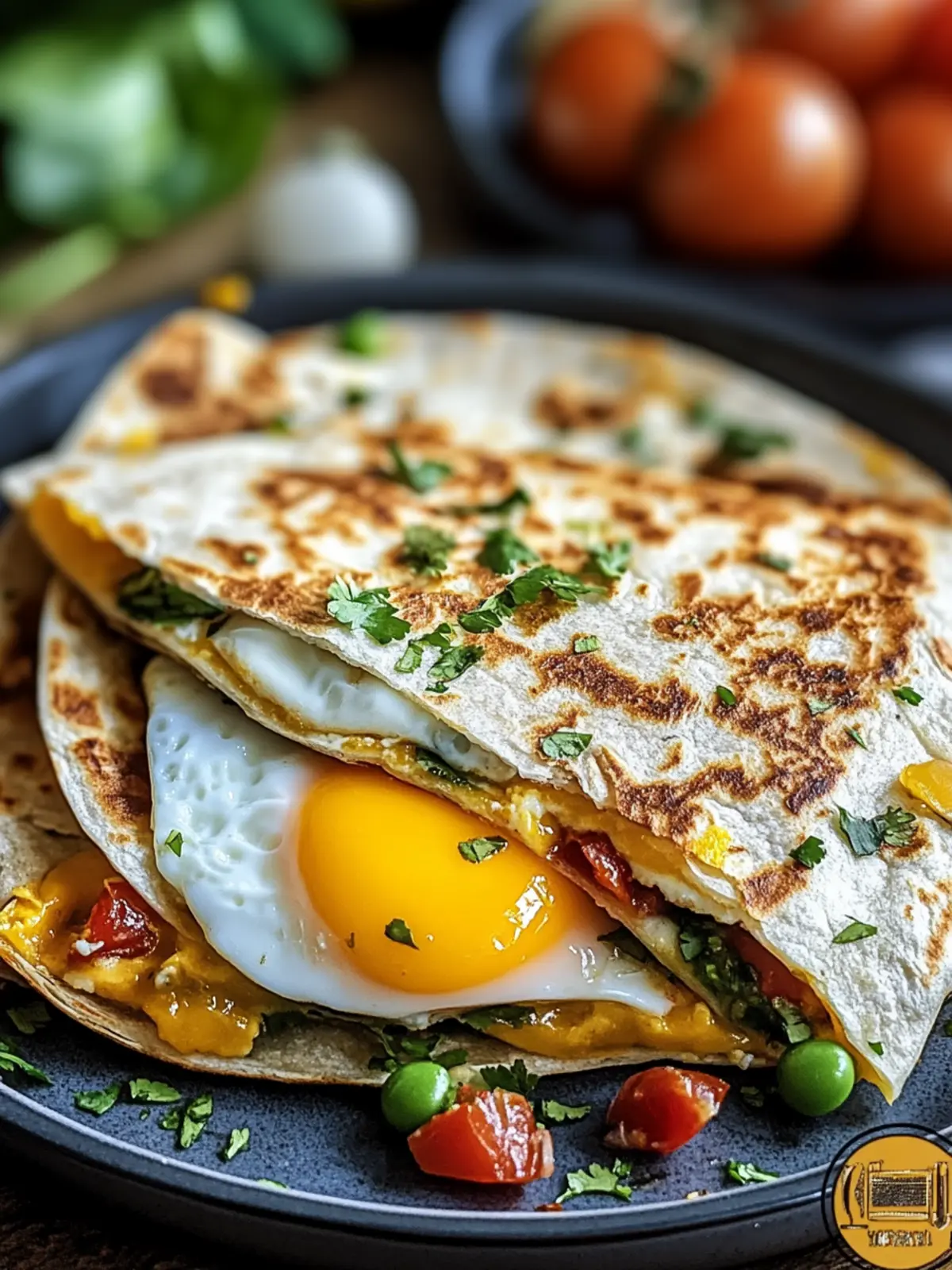 Fried Egg Quesadilla