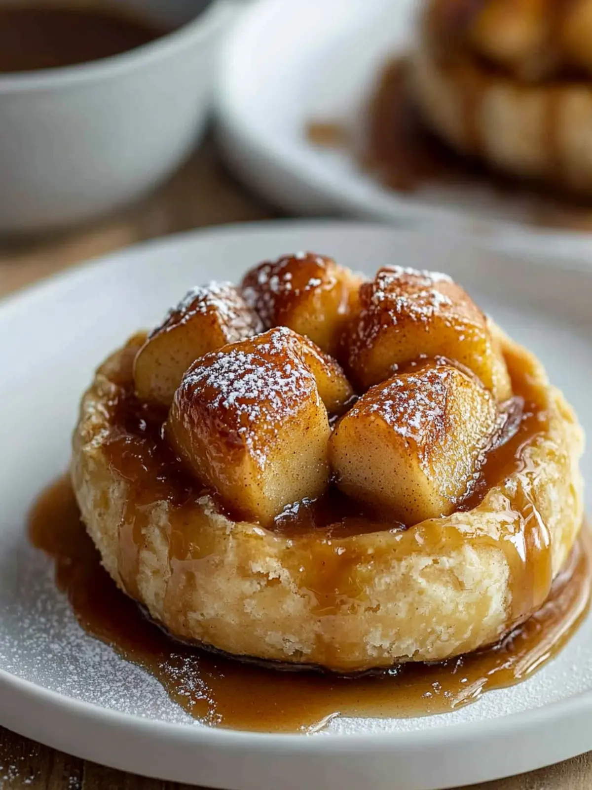 Simple Caramel Apple Pie Bombs