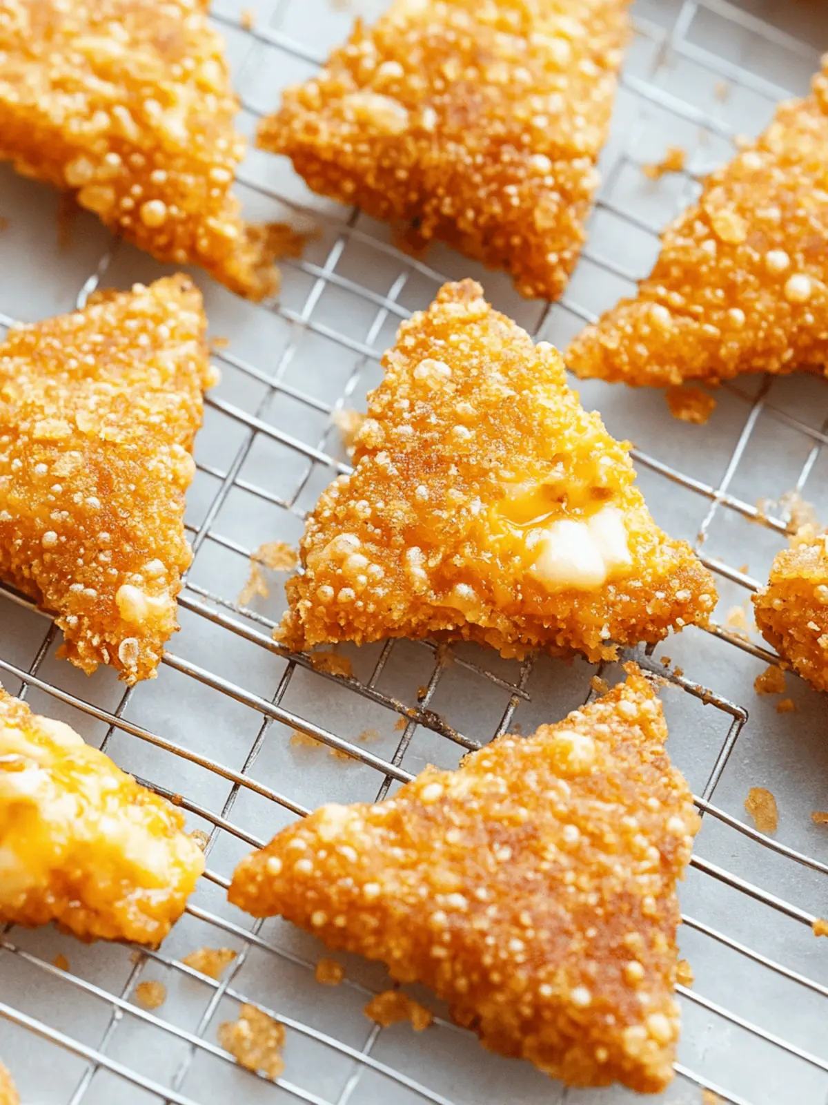 Fried Cheese Stuffed Doritos