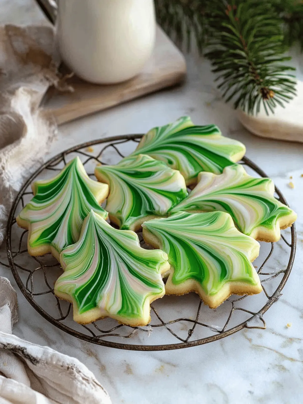 Marbled Sugar Cookies
